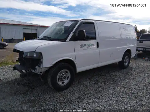 1GTW7AFF8G1264501 — 2016 GMC Savana, фото 3 с аукциона IAAI, Передняя часть