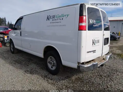 1GTW7AFF8G1264501 — 2016 GMC Savana, фото 4 с аукциона IAAI, Передняя часть