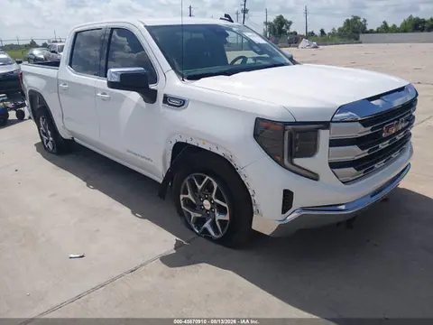 3GTPHBEK1SG121003 — 2025 GMC Sierra 1500 2WD Short Box SLE, Передняя часть (Front End), фото до ремонта
