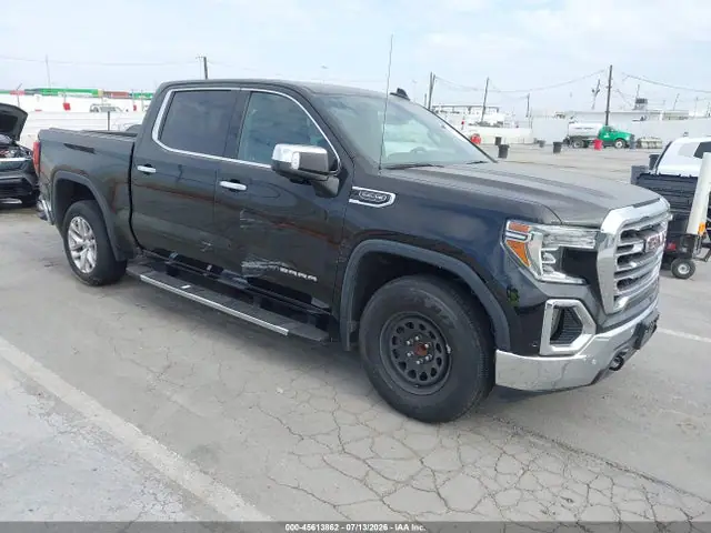 1GTP8DED2MZ118336 — 2021 GMC Sierra 1500 2WD Short Box SLT, Угон (Theft), фото до ремонта