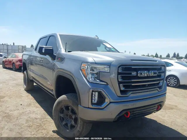 1GTP9EEL9MZ223109 — 2021 GMC Sierra 1500 4WD Short Box AT4, Угон (Theft), фото до ремонта
