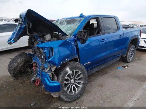 2022 GMC Sierra 1500 4wd Short Box At4 VIN 1GTUUEET0NZ615866 фото 2