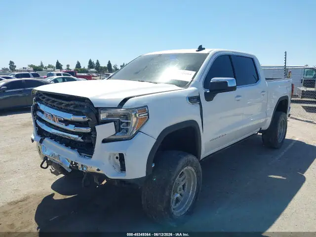 2020 GMC Sierra 1500 4wd Short Box Sle VIN 3GTU9BED5LG136302 фото 2