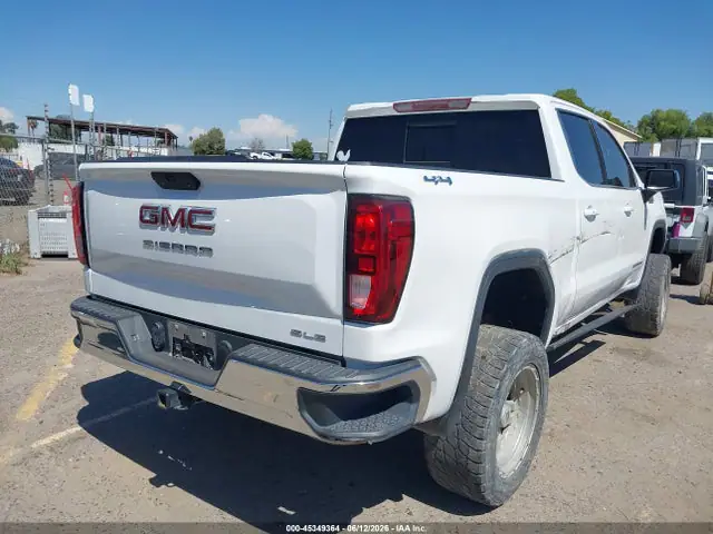2020 GMC Sierra 1500 4wd Short Box Sle VIN 3GTU9BED5LG136302 фото 4
