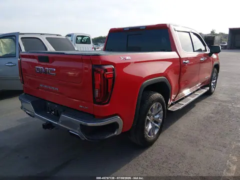 2020 GMC Sierra 1500 4wd Short Box Slt VIN 3GTU9DED9LG176247 фото 4