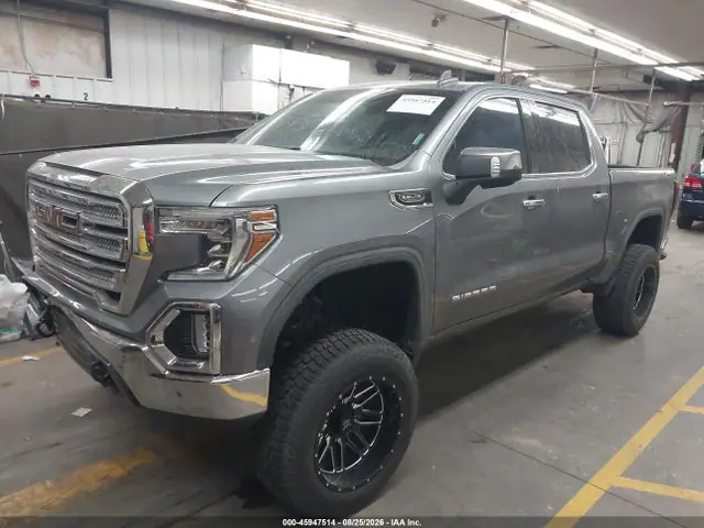 3GTU9DEL1LG175522 — 2020 GMC Sierra 1500 4WD Short Box SLT, фото 2 с аукциона IAAI 13.10.2026, Передняя часть