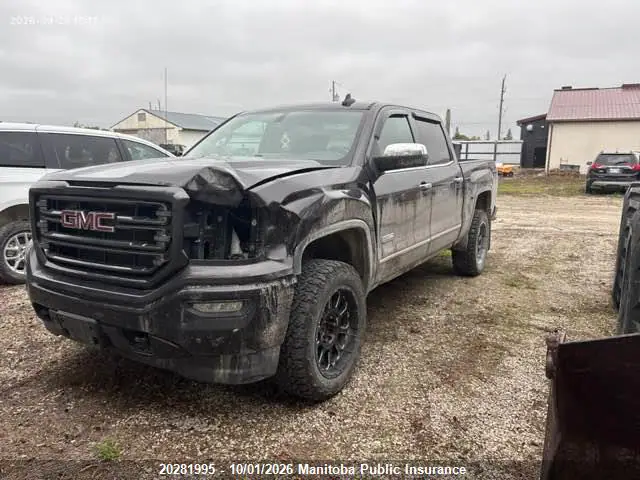 3GTU2NEC2GG272115 — 2016 GMC Sierra 1500 CREW CAB, фото 2 с аукциона IAAI 14.10.2026, Передняя часть