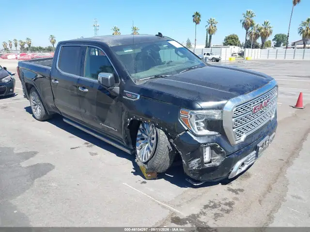 1GTU9FEL9KZ356040 — 2019 GMC Sierra 1500 Denali, Передняя часть справа (Right Front), фото до ремонта