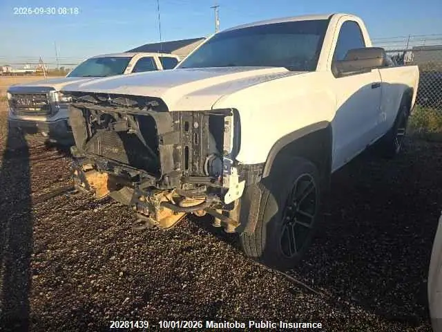 1GTN2LEC8JZ251477 GMC Sierra 1500 Pickup 2018 — повреждение Передняя часть, фото до ремонта