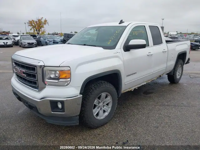 1GTV2UEC6FZ350294 — 2015 GMC Sierra 1500 SLE Double Cab, фото 2 с аукциона IAAI 29.09.2026, Град