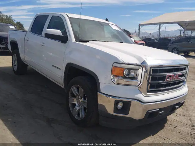 3GTP1UEC0EG544958 — 2014 GMC Sierra 1500 SLE, Задняя часть (Rear), фото до ремонта