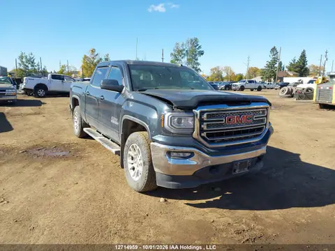 3GTU2MEC9JG102867 — 2018 GMC Sierra 1500 SLE, Передняя часть (Front), фото до ремонта