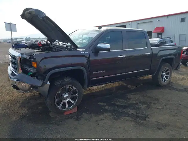 3GTU2VEC3EG532616 — 2014 GMC Sierra 1500 SLT, фото 2 с аукциона IAAI 13.10.2026, Передняя часть