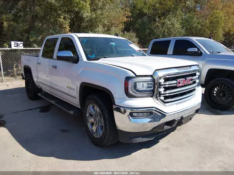 3GTP1NECXJG602090 — 2018 GMC Sierra 1500 SLT, Левый бок (Left Side), фото до ремонта