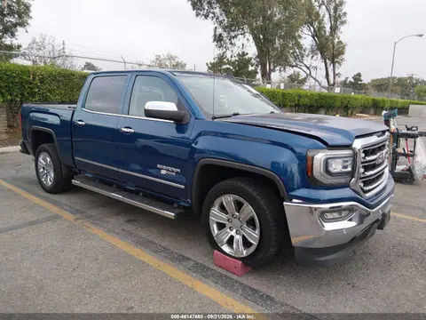 3GTP1NEC1JG155858 — 2018 GMC Sierra 1500 SLT, Передняя часть (Front End), фото до ремонта