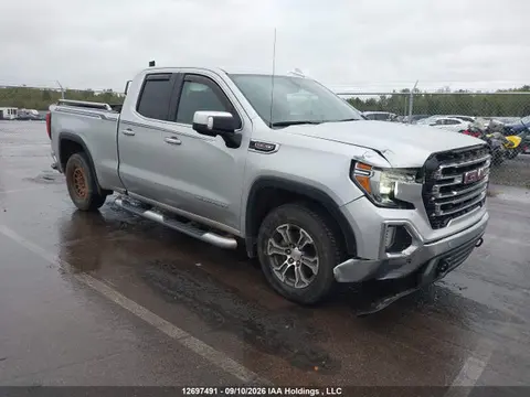 1GTR9DEL8KZ294138 — 2019 GMC Sierra 1500 SLT, Передняя часть (Front), фото до ремонта