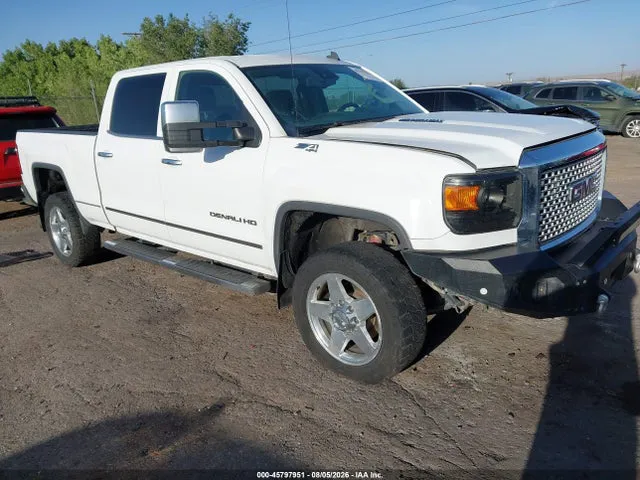 2015 GMC Sierra 2500hd Denali VIN 1GT120E89FF135528 фото 1