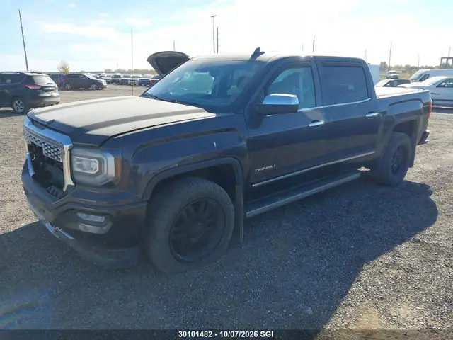 2016 GMC Sierra K1500 Denali VIN 3GTU2PEC7GG232057 фото 2