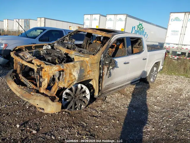1GTUUGE8XPZ164178 — 2023 GMC Sierra K1500 Denali, фото 2 с аукциона IAAI 14.10.2026, Повреждение двигателя