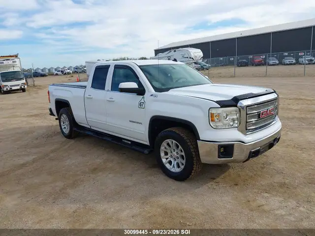 1GTV2UEC4EZ102690 — 2014 GMC Sierra K1500 SLE, Биологическая или химическая опасность (Bio Hazard), фото до ремонта