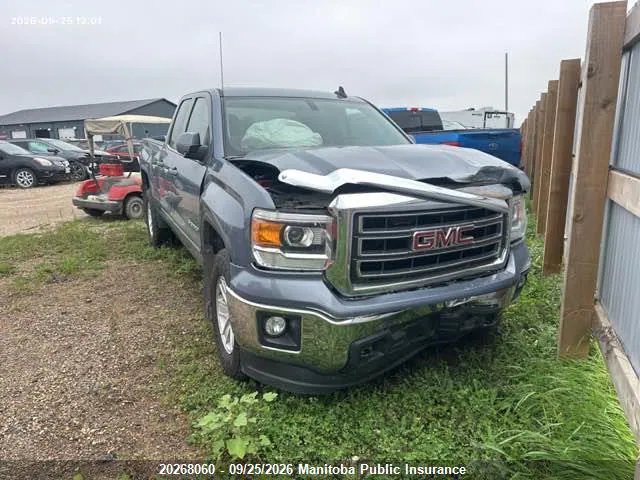 2015 GMC Sierra K1500 Sle VIN 1GTV2UEC3FZ290474 фото 1