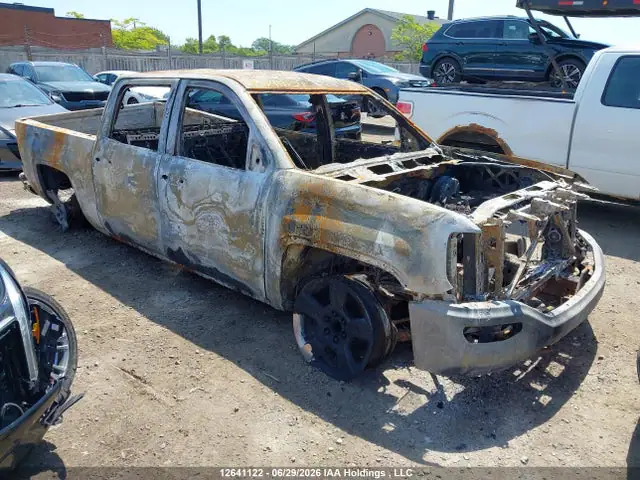 3GTU2MEC5HG391322 — 2017 GMC Sierra K1500 SLE, Полный пожар (Total Burn), фото до ремонта