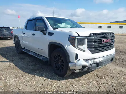 1GTUUAED3PZ157504 — 2023 GMC Sierra K1500, Передняя часть (Front), фото до ремонта