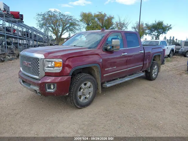 1GT424E86FF580202 — 2015 GMC Sierra K3500 Denali, фото 2 с аукциона IAAI 14.10.2026, Град