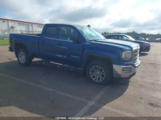 2GTV2MEC7K1217594 — 2019 GMC Sierra Limited K1500 SLE, Передняя часть (Front), фото до ремонта