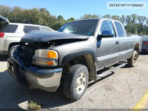 2000 GMC Sierra 1500 Sle VIN 2GTEK19T1Y1306661 фото 2