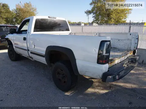 2002 GMC Sierra 2500Hd Sl VIN 1GTHK24U02Z215074 фото 4