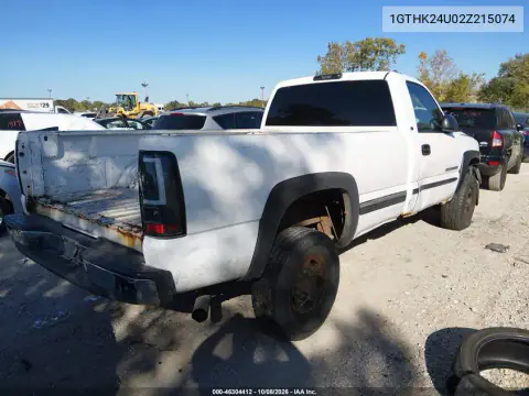 2002 GMC Sierra 2500Hd Sl VIN 1GTHK24U02Z215074 фото 5