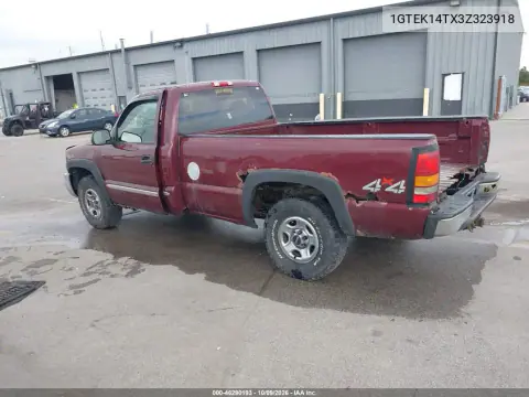 2003 GMC Sierra 1500 Sle VIN 1GTEK14TX3Z323918 фото 4