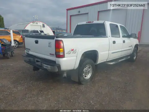 1GTHK23183F252660 — 2003 GMC Sierra, фото 5 с аукциона IAAI, Передняя часть