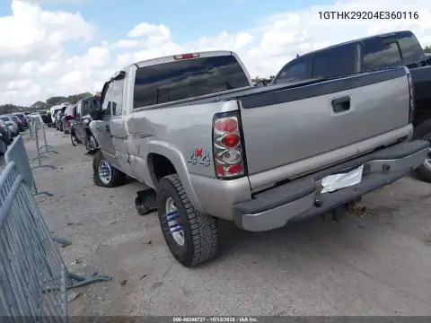 1GTHK29204E360116 — 2004 GMC Sierra, фото 3 с аукциона IAAI, Передняя часть