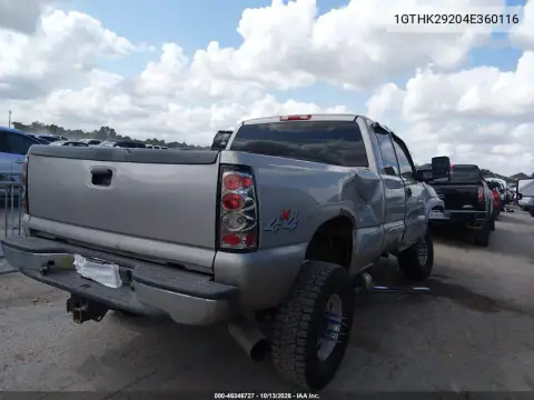 1GTHK29204E360116 — 2004 GMC Sierra, фото 4 с аукциона IAAI, Передняя часть