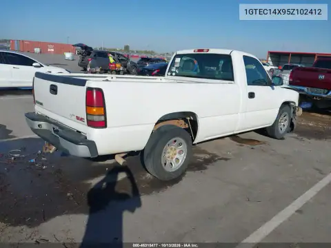1GTEC14X95Z102412 — 2005 GMC Sierra, фото 5 с аукциона IAAI, Передняя часть