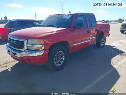 2006 GMC Sierra 1500 Sle1 VIN 2GTEK13T461241083 фото 2
