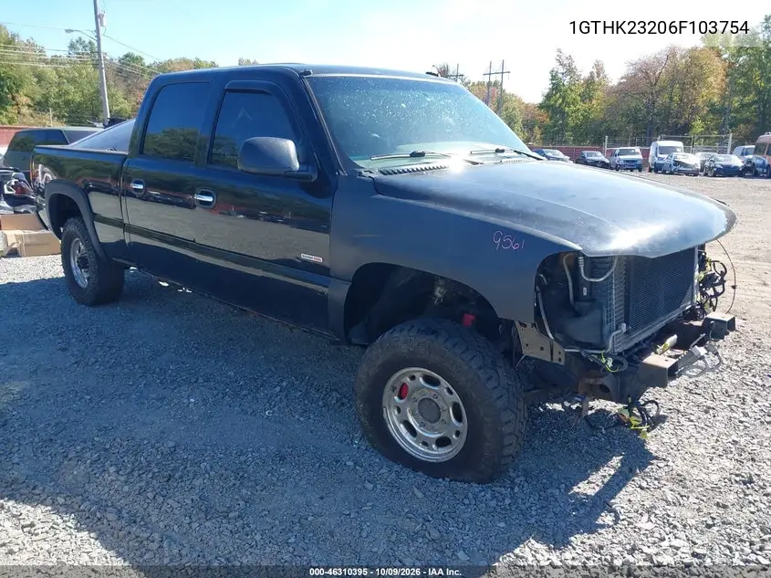 2006 GMC Sierra 2500Hd Slt VIN 1GTHK23206F103754 фото 1