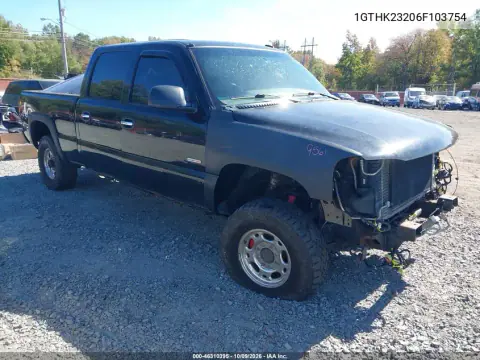 2006 GMC Sierra 2500Hd Slt VIN 1GTHK23206F103754 фото 1