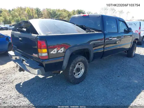 2006 GMC Sierra 2500Hd Slt VIN 1GTHK23206F103754 фото 4