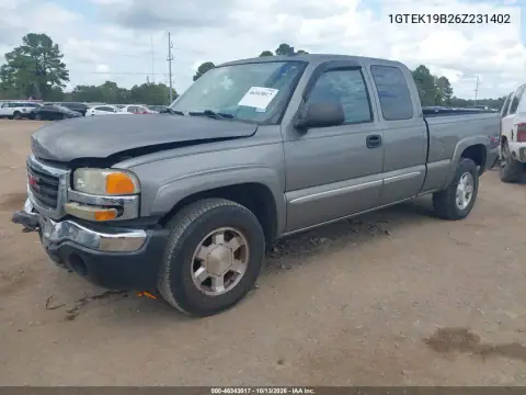 2006 GMC Sierra 1500 Slt VIN 1GTEK19B26Z231402 фото 3