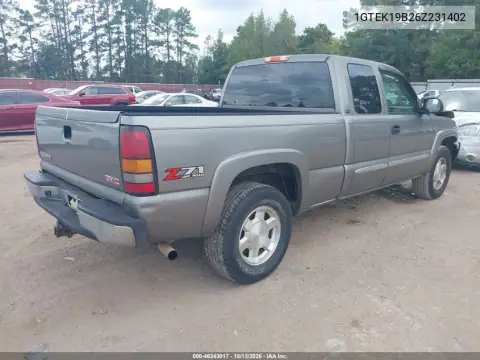 2006 GMC Sierra 1500 Slt VIN 1GTEK19B26Z231402 фото 5