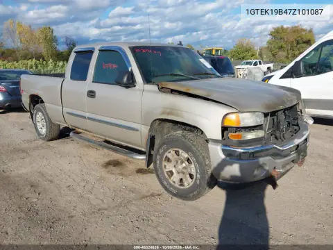 2007 GMC Sierra 1500 Classic Slt VIN 1GTEK19B47Z101087 фото 1