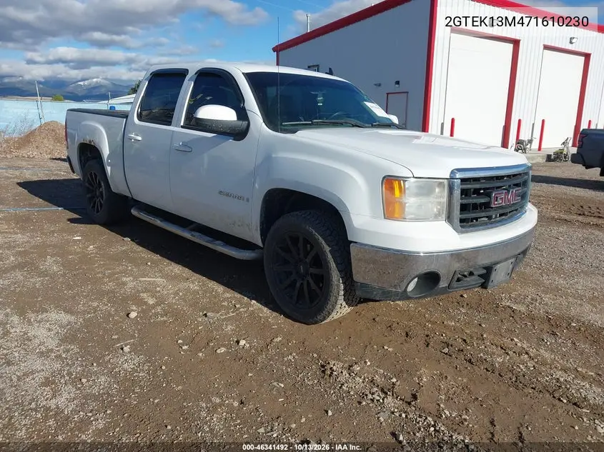 2GTEK13M471610230 — 2007 GMC Sierra, фото 2 с аукциона IAAI, Боковая часть