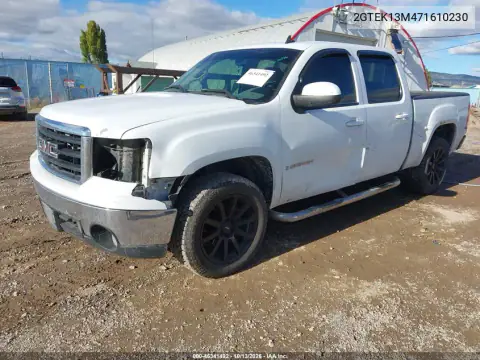2GTEK13M471610230 — 2007 GMC Sierra, фото 3 с аукциона IAAI, Боковая часть