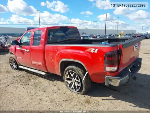 2008 GMC Sierra 1500 Sle1 VIN 1GTEK19088Z272893 фото 4