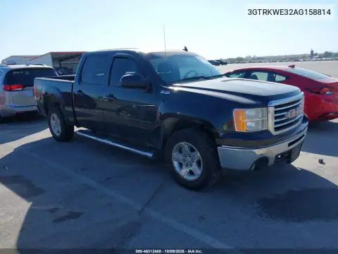 3GTRKWE32AG158814 — 2010 GMC Sierra, Естественный износ, фото до ремонта