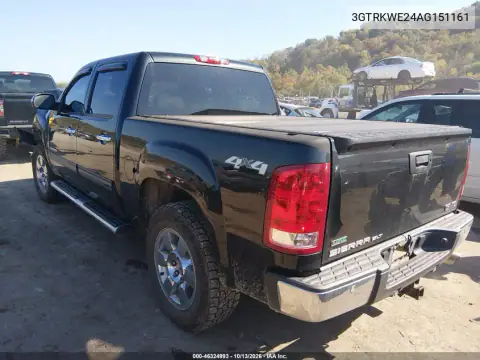 3GTRKWE24AG151161 — 2010 GMC Sierra, фото 4 с аукциона IAAI, Передняя часть