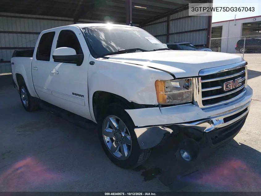 2013 GMC Sierra 1500 Slt VIN 3GTP2WE75DG367043 фото 2